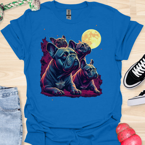 Bulldog & Moon - V3 - Quads T-Shirt